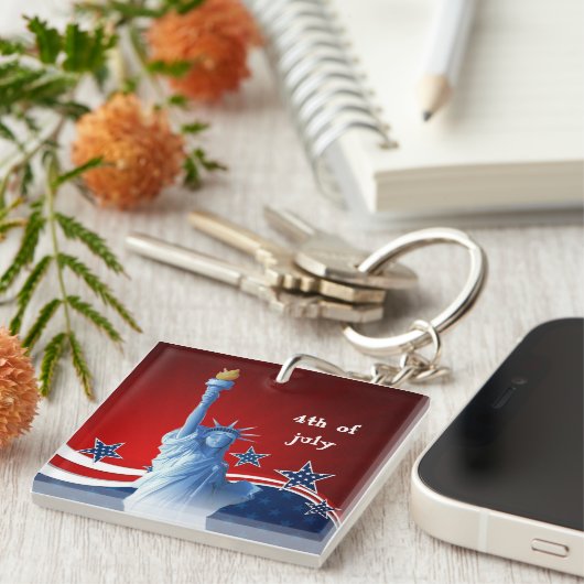 4th of july キーホルダー (正面右)