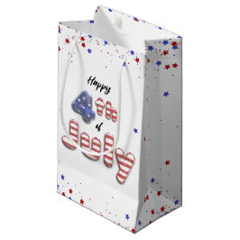 4th of July フォイル バルーン 星とストライプ - ギフトバッグ