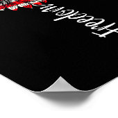 4th of July 独立記念日 アメリカ国旗を祝おう ポスター (角)