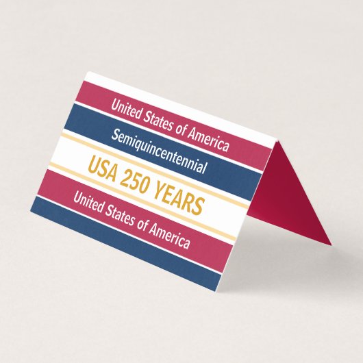 4th of July 2026 USA 250 Years Semiquincentennial  (裏面)