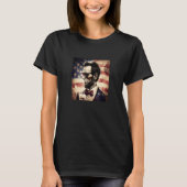 4th Of July Abraham Lincoln_1 Tシャツ (正面)