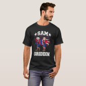 4th of July Abraham Lincoln Griddy Abe Griddin Unc Tシャツ (正面フル)