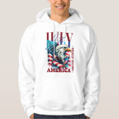 4th of July American Eagle Sublimation-61904 パーカ (正面)