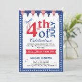 4th of July Block Party 招待状 (スタンド正面)