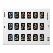 4th of July Booze Party | Red White and Booze ラベル (フルシート)