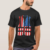 4Th Of July Coworker Swagazon Associate Usa Safety Tシャツ (正面)