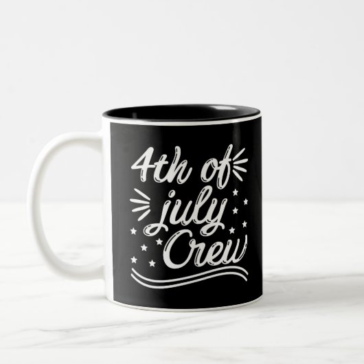4th Of July Crew ツートーンマグカップ (左)