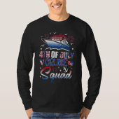4th Of July Cruise Squad Patriotic American Tシャツ (正面)