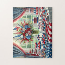 4th of July Dessert Table Patriotic Sweets ジグソーパズル