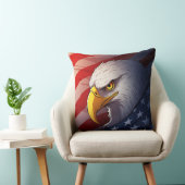 4th of July Eagle – Patriotic USA Design クッション (椅子)