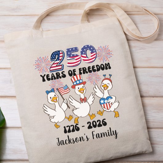 4th of july family matching us 250th Birthday  トートバッグ
