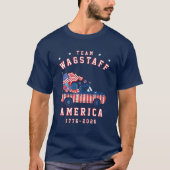 4th Of July Family Photos Matching Group Customize Tシャツ (正面)