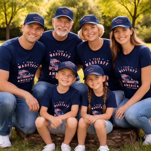 4th Of July Family Photos Matching Group Customize Tシャツ