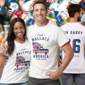 4th Of July Family Photos Matching Group Customize Tシャツ