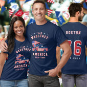 4th Of July Family Photos Matching Group Customize Tシャツ
