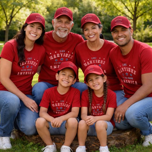 4th Of July Family Photoshoot Matching Customize Tシャツ