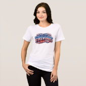 4th of July Fireworks  トライブレンドＴシャツ (正面全面)