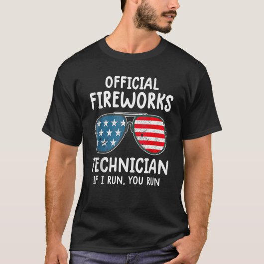 4th of july fireworks   4th of july  for men tシャツ (正面)