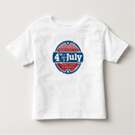 4th of july independence day トドラーTシャツ