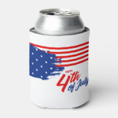 4th of July - Independence Day 缶クーラー (缶正面)