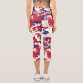 4th of July, Independence day, Camouflage Beige カプリレギンス (裏面)