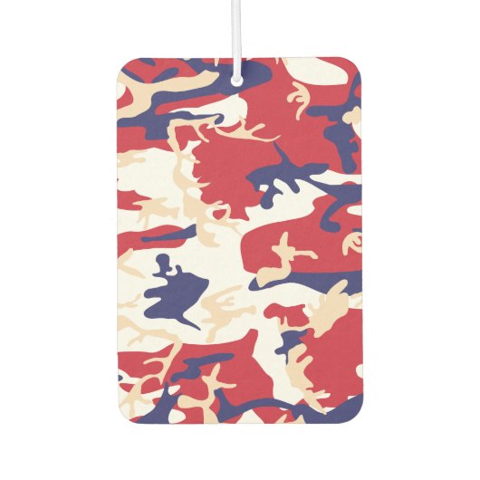 4th of July, Independence day, Camouflage Beige カーエアーフレッシュナー (正面)