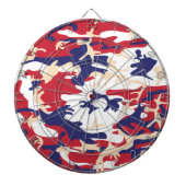 4th of July, Independence day, Camouflage Beige ダーツボード (正面)