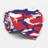 4th of July, Independence day, Camouflage Beige ネクタイ (ロール)