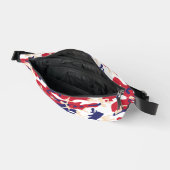 4th of July, Independence day, Camouflage Beige ファニーパック (見開き)