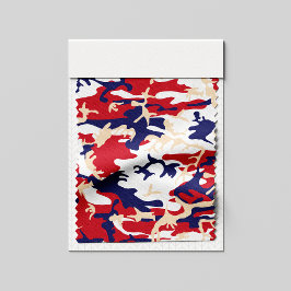 4th of July, Independence day, Camouflage Beige ファブリック