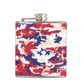 4th of July, Independence day, Camouflage Beige フラスク (正面)