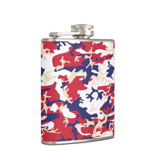 4th of July, Independence day, Camouflage Beige フラスク (右)