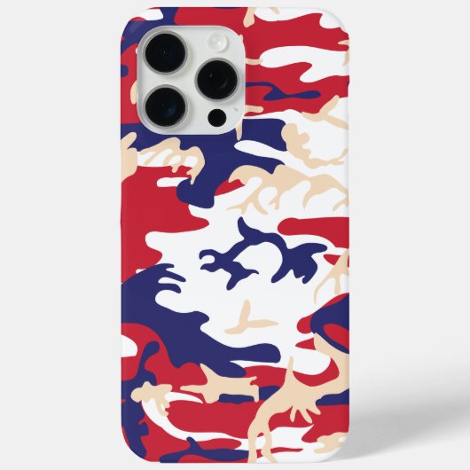 4th of July, Independence day, Camouflage Beige Case-Mate iPhoneケース (裏面)