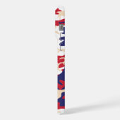 4th of July, Independence day, Camouflage Beige iPhoneケース (左側面)