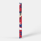 4th of July, Independence day, Camouflage Beige Samsung Galaxyケース (右側面)