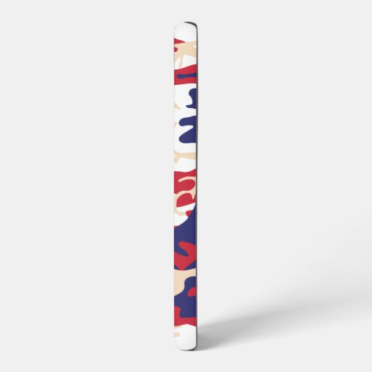 4th of July, Independence day, Camouflage Beige Samsung Galaxyケース (左側面)