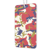 4th of July, Independence day, Camouflage Gold カーエアーフレッシュナー (左)