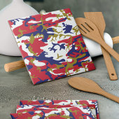 4th of July, Independence day, Camouflage Gold タイル