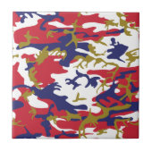4th of July, Independence day, Camouflage Gold タイル (正面)