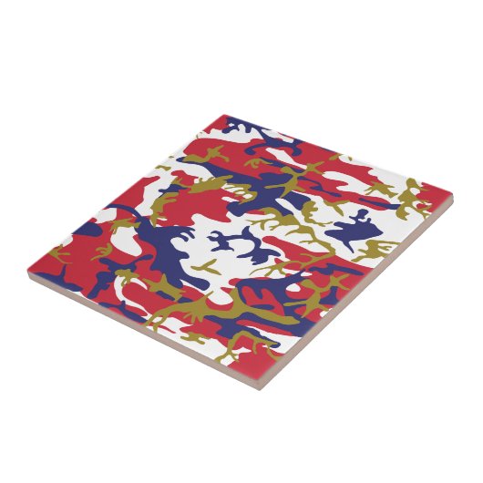 4th of July, Independence day, Camouflage Gold タイル (側面)