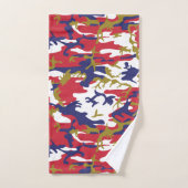 4th of July, Independence day, Camouflage Gold バスタオルセット (ハンドタオル)