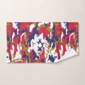 4th of July, Independence day, Camouflage Gold バスタオルセット (ハンドタオル)
