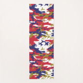 4th of July, Independence day, Camouflage Gold ヨガマット (正面)