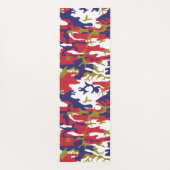 4th of July, Independence day, Camouflage Gold ヨガマット (裏面)