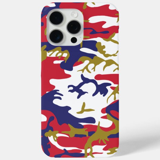 4th of July, Independence day, Camouflage Gold Case-Mate iPhoneケース (裏面)