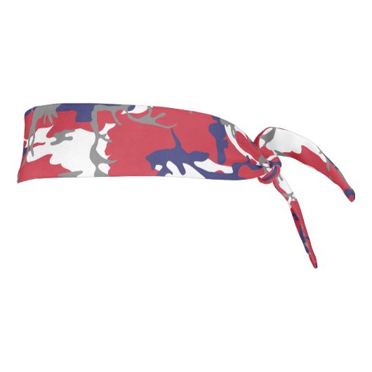 4th of July, Independence day, Camouflage Gray タイヘッドバンド (回転90)