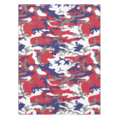 4th of July, Independence day, Camouflage Gray テーブルクロス (正面)