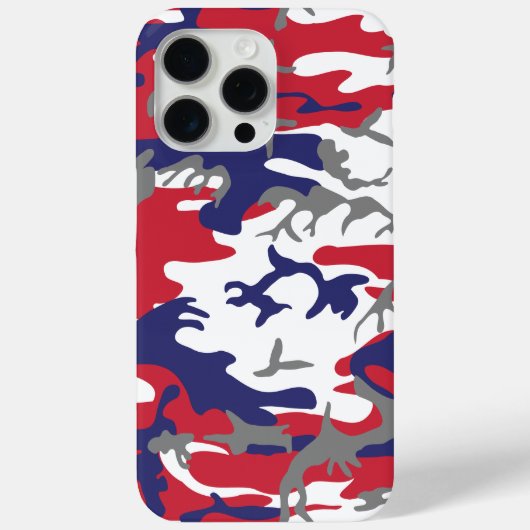 4th of July, Independence day, Camouflage Gray Case-Mate iPhoneケース (裏面)