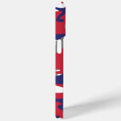 4th of July, Independence day, Camouflage Gray Case-Mate iPhoneケース (裏面 / 右)