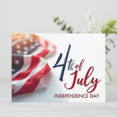 4th of July Independence Day Patriotic Design (スタンド正面)